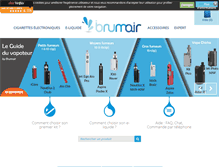 Tablet Screenshot of e-brumair.com